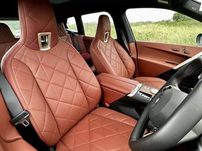  The quilted seats are extremely comfortable and constructed with generously large squabs