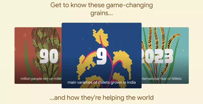 The digital exhibition highlights the history of millets from ancient grains to modern-day superfoods.