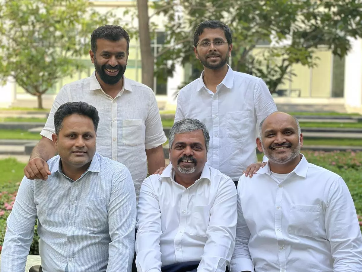 The KiVi founding team: (Sitting, left to right): Rajendra Kumar, Co-founder & Chief Business Officer;  Joby CO, Founder & Chief Executive Officer; and 
Salil Nair, Co-founder & Chief Technology Officer. (Standing, left to right):
Padmakumar K, Co-founder & Chief Product Officer, and Manoj Ramaswamy, Co-founder & Chief Financial Officer