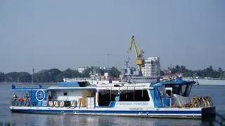 In line with the Government of India’s green vision, Cochin Shipyard took up the ambitious project to design, develop and construct India’s first fully indigenous hydrogen fuel cell catamaran ferry vessel to demonstrate the technology for the maritime sector