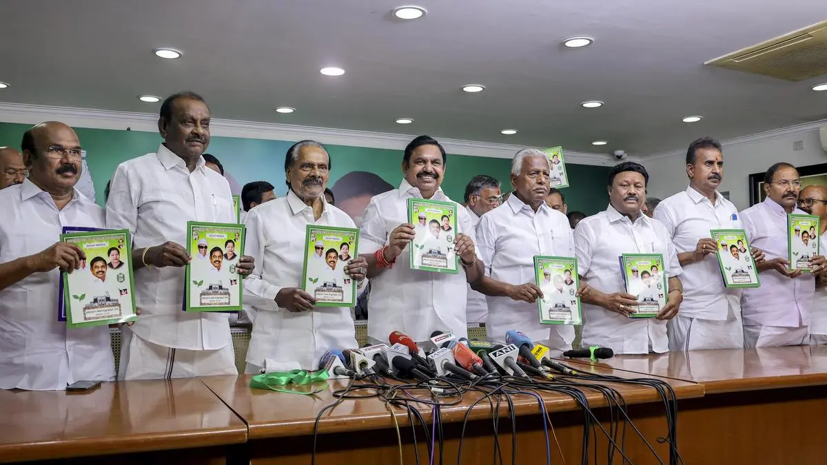 TN Assembly elections: AIADMK unveils 297 poll promises