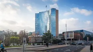 The World Intellectual Property Organization building in Geneva The World Intellectual Property Organization building in Geneva