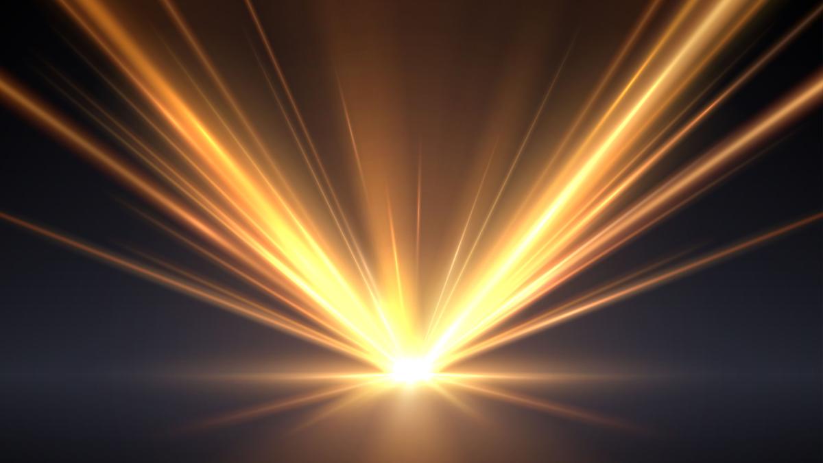 When light solidifies