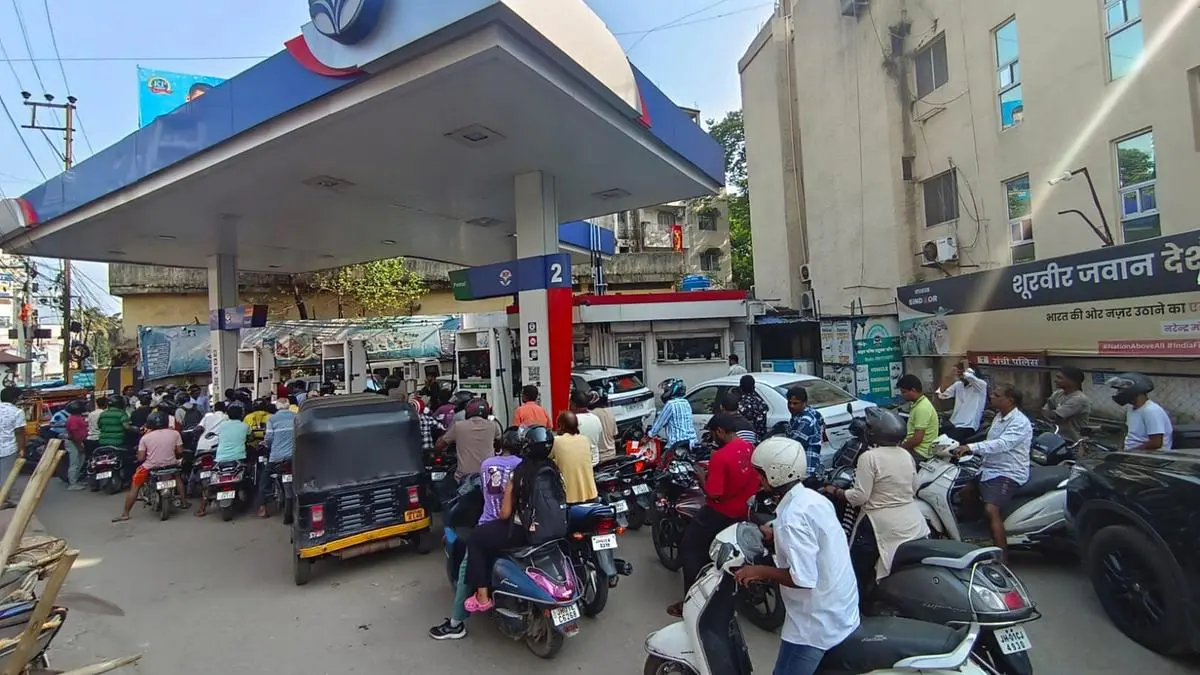 Petrol crosses ₹107 mark, diesel above ₹93 in Jaipur after Centre hikes fuel prices by ₹3 per litre