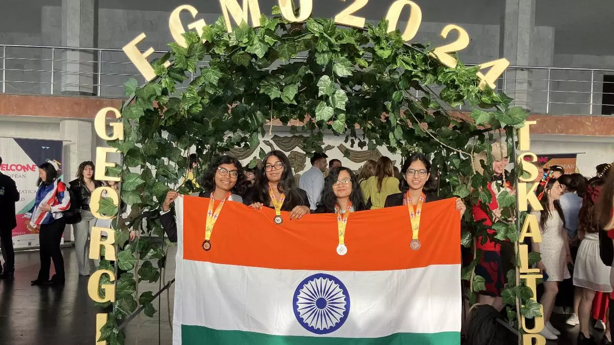 Four-member Indian girls team wins medals at European Girls Mathematics Olympiad