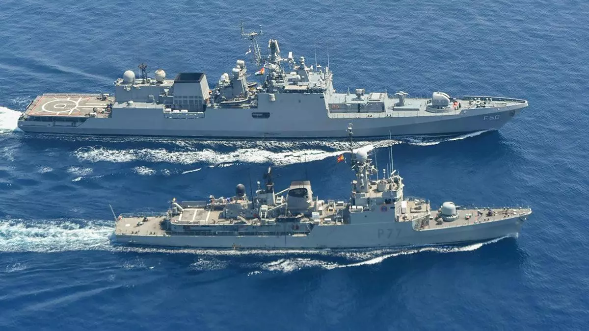 Indian Navy Ships On Sail To Celebrate 75th Independence Day In Six ...