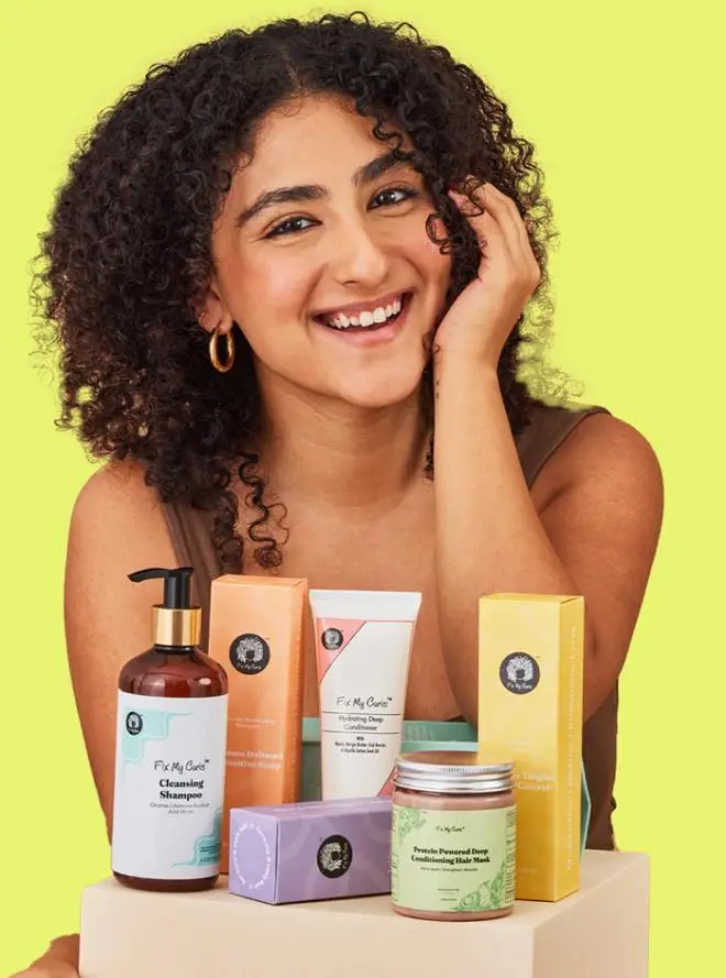 Anshita Mehrotra, founder, Fix My Curls Anshita Mehrotra, founder, Fix My Curls