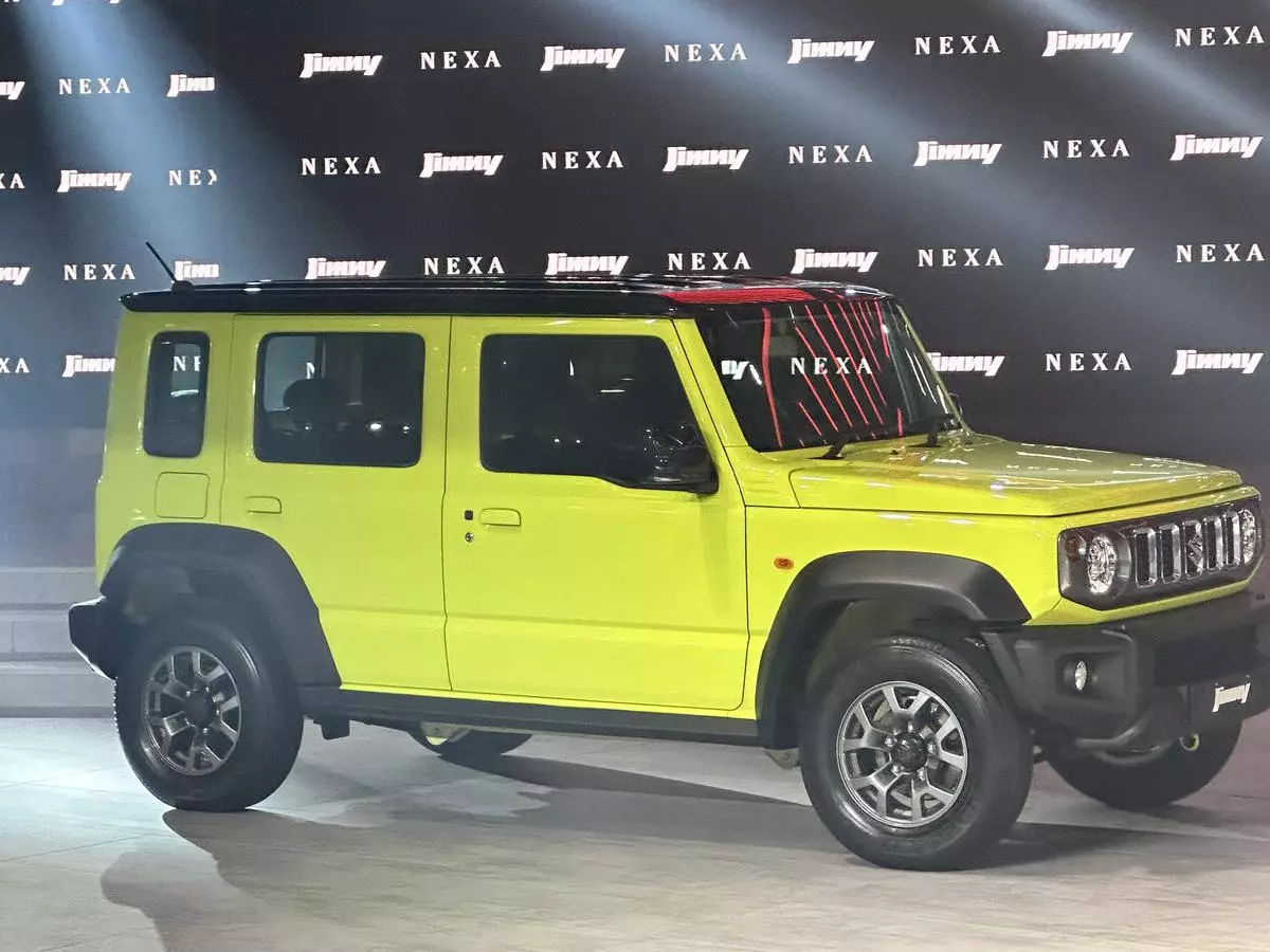 Unlike the 3-door Jimny that’s sold worldwide, what we in India get is a world-exclusive 5-door model, that’s been developed specially for this market