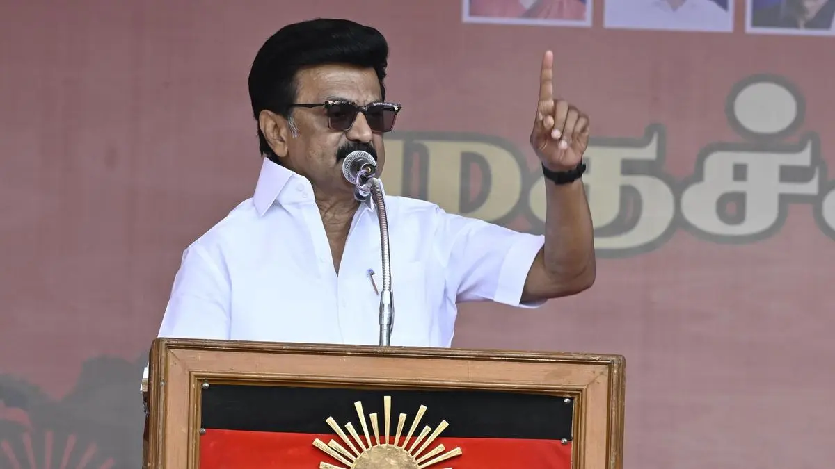 DMK's 'bent coconut tree' jibe draws retort from VCK; Stalin says 'don't be harsh'
