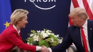 Trump called the extension his “privilege,” while von der Leyen emphasised the importance of the transatlantic trade relationship, stating that the EU is ready to advance talks decisively before the new deadline of July 9. (A file photo)