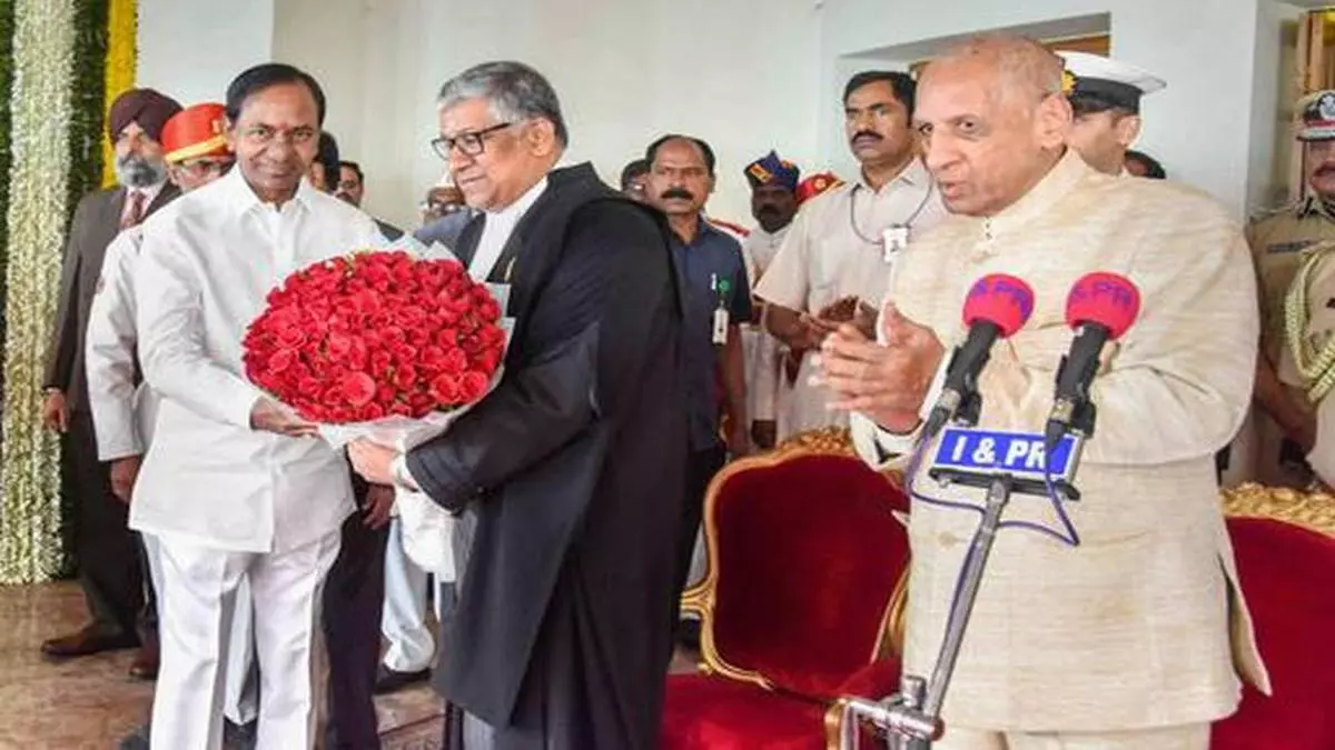 Thottathil B Radhakrishnan Takes Charge As Chief Justice Of Telangana ...