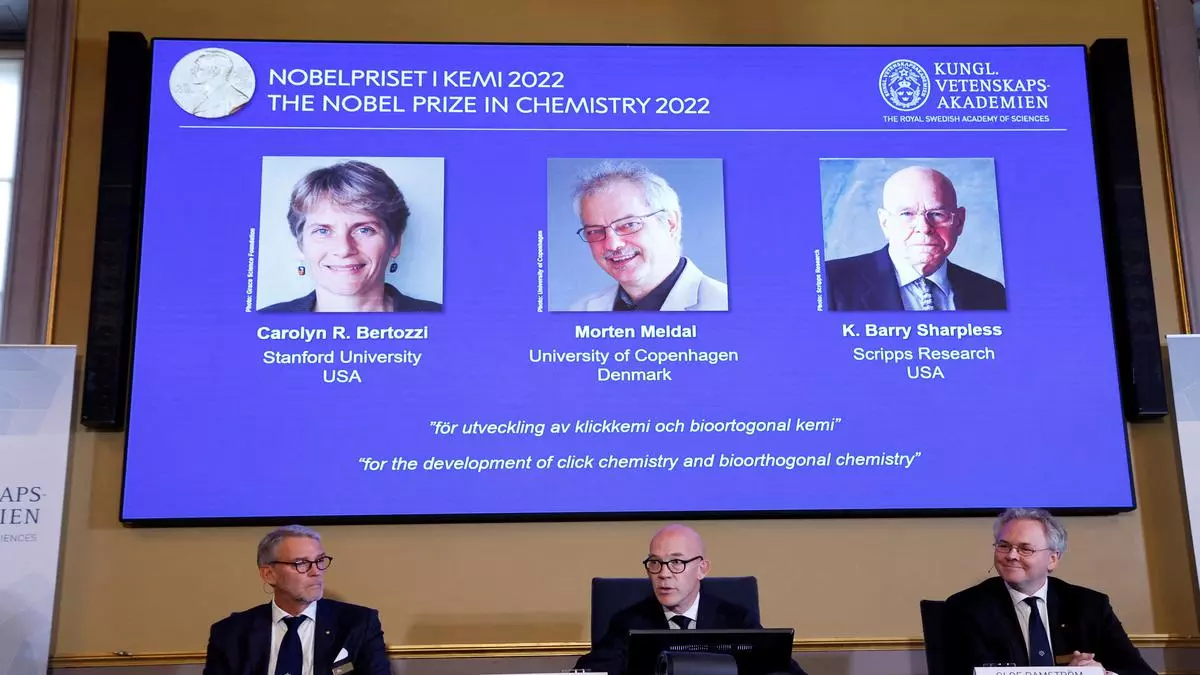 Nobel Prize In Chemistry Awarded To Three Scientists Who Made Molecules ...