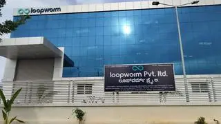 A view of Loopworm factory in Bengaluru A view of Loopworm factory in Bengaluru