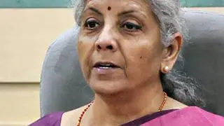 Finance Minister Nirmala Sitharaman
Finance Minister Nirmala Sitharaman