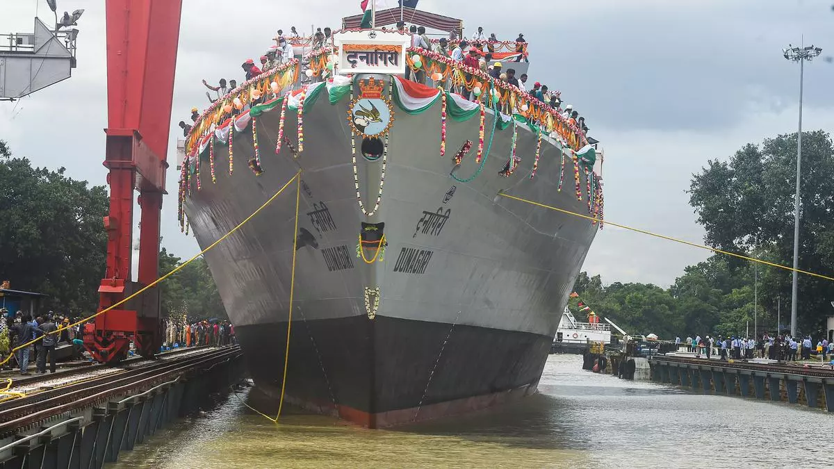 GRSE in the process of constructing 15 warships for the Indian Navy and ...