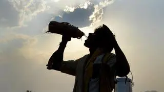 SEARING FACT: Heatwaves are extra hard on outdoor workers