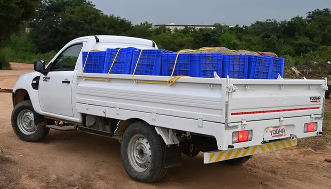 The chassis has been further reinforced and it now boasts of having the highest rated payload capacity of 2,000 kg The chassis has been further reinforced and it now boasts of having the highest rated payload capacity of 2,000 kg
