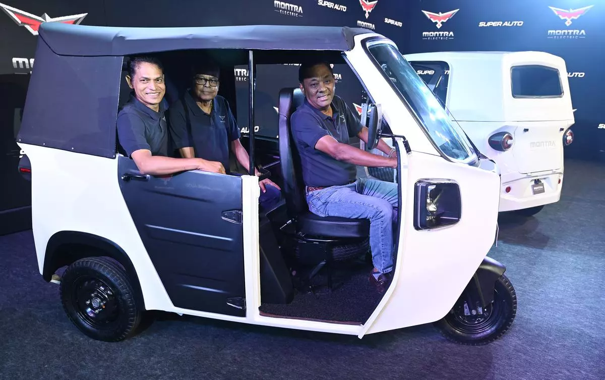 Murugappa Group begins EV journey with Montra eautorickshaw The