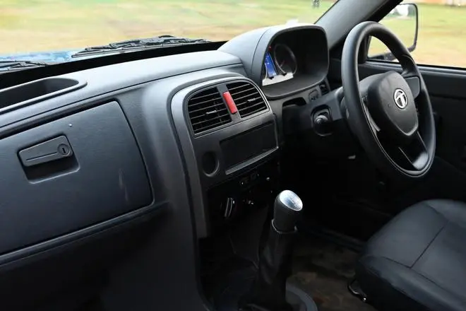The cabin layout is very SUV-like, and the panels have been finished clean The cabin layout is very SUV-like, and the panels have been finished clean