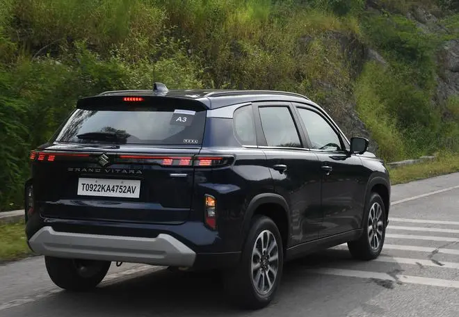 The vehicle’s rear design is easily the most appealing The vehicle’s rear design is easily the most appealing