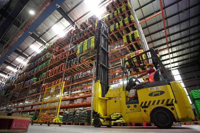 Flipkart’s largest grocery fulfillment center in Nelamangala, Bengaluru