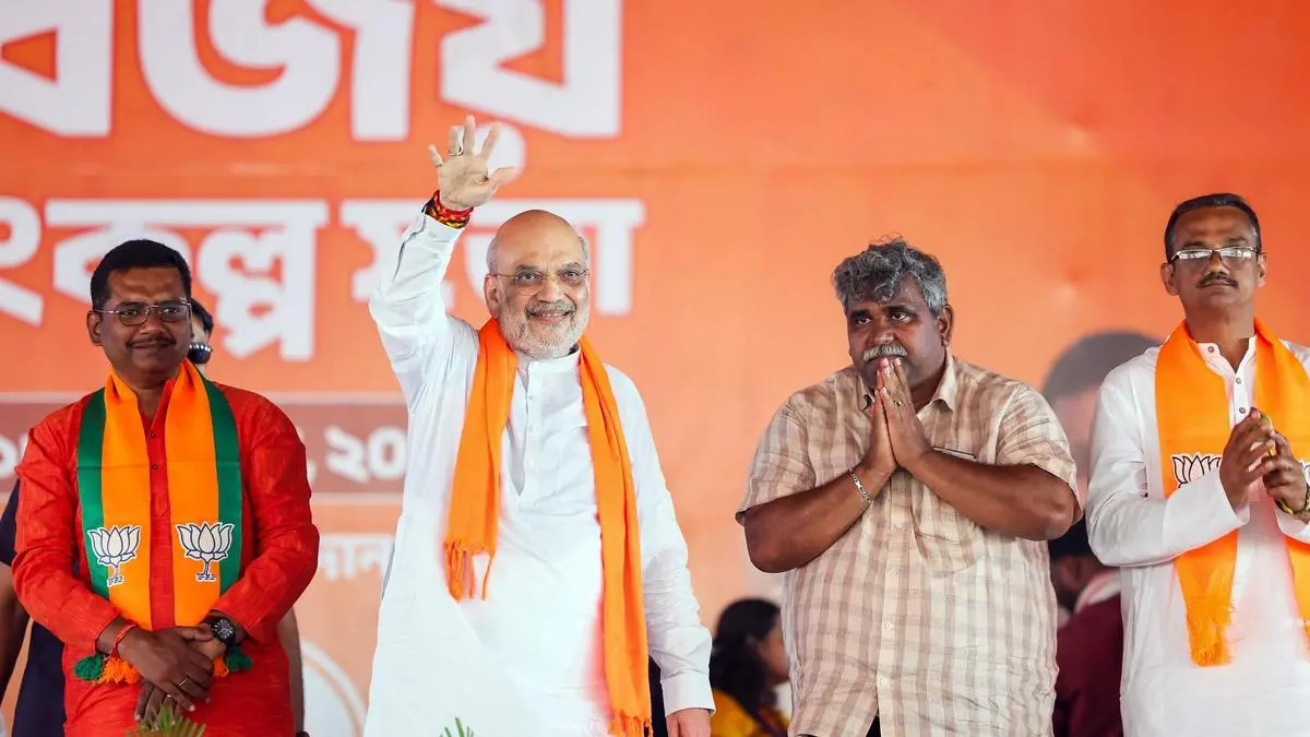 Amit Shah rejects “outsider” tag, says Bengal BJP CM will be Bengali-speaking