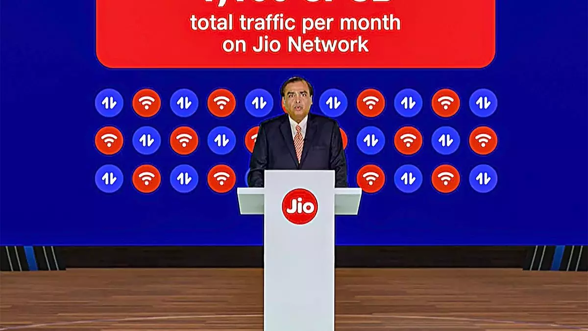 Reliance Jio unveils plans for 5G and AI-driven growth