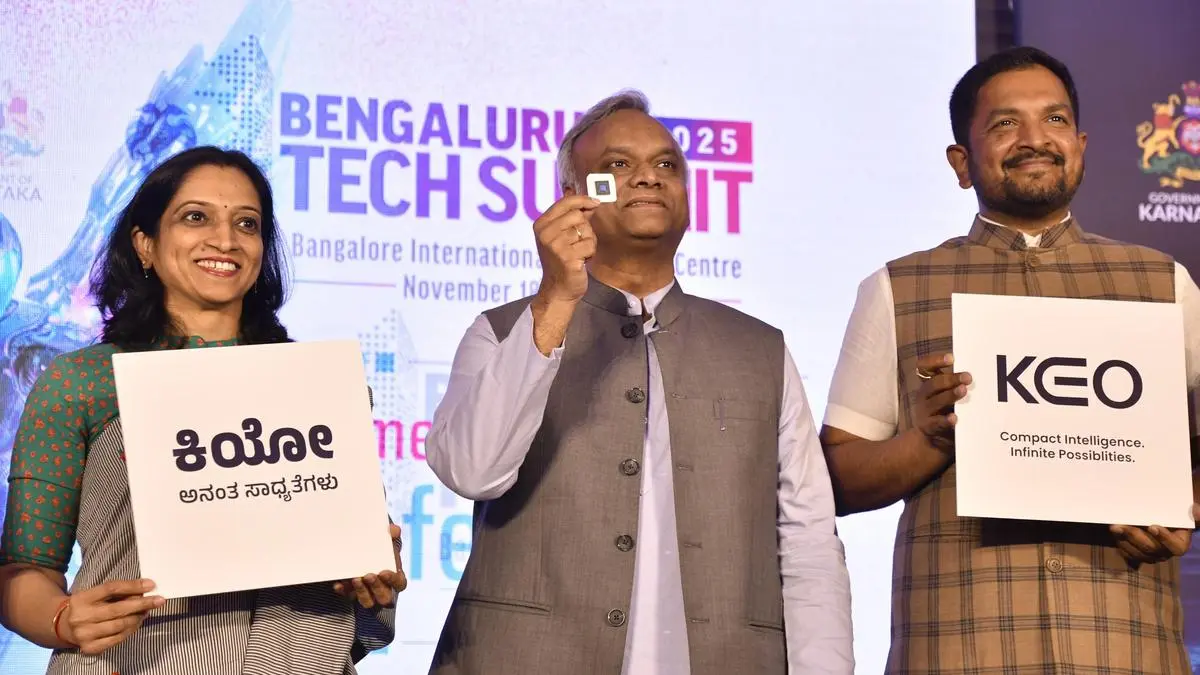 Karnataka unveils KEO — state-developed, low-cost AI‑ready personal computer at Bengaluru Tech Summit 2025