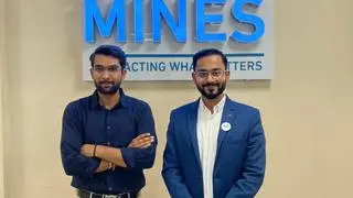 Arvind Bhardwaj and Anupam Kumar, co-founders of MiniMines Arvind Bhardwaj and Anupam Kumar, co-founders of MiniMines