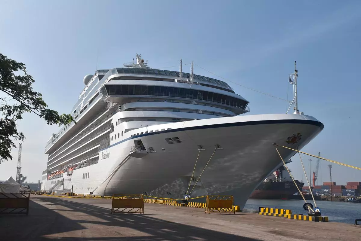 It’s cruise season at New Mangalore port