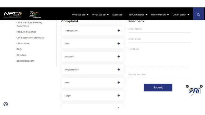 UPI complaints on NPCI UPI complaints on NPCI