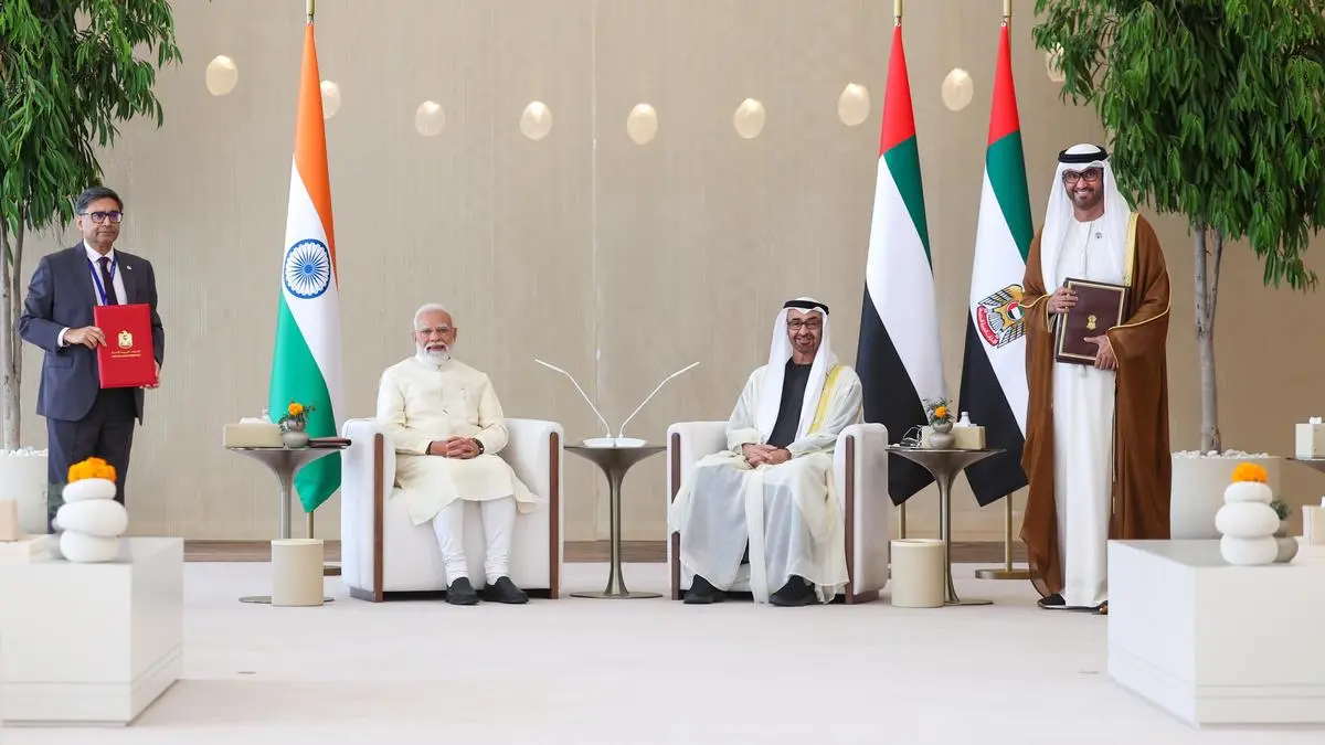 India signs pacts with UAE on defence and petroleum during Modi's visit