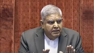 Rajya Sabha Chairman Jagdeep Dhankhar  