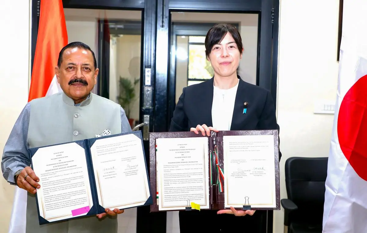 thehindubusinessline.com - India and Japan sign quantum technology and healthcare cooperation agreements