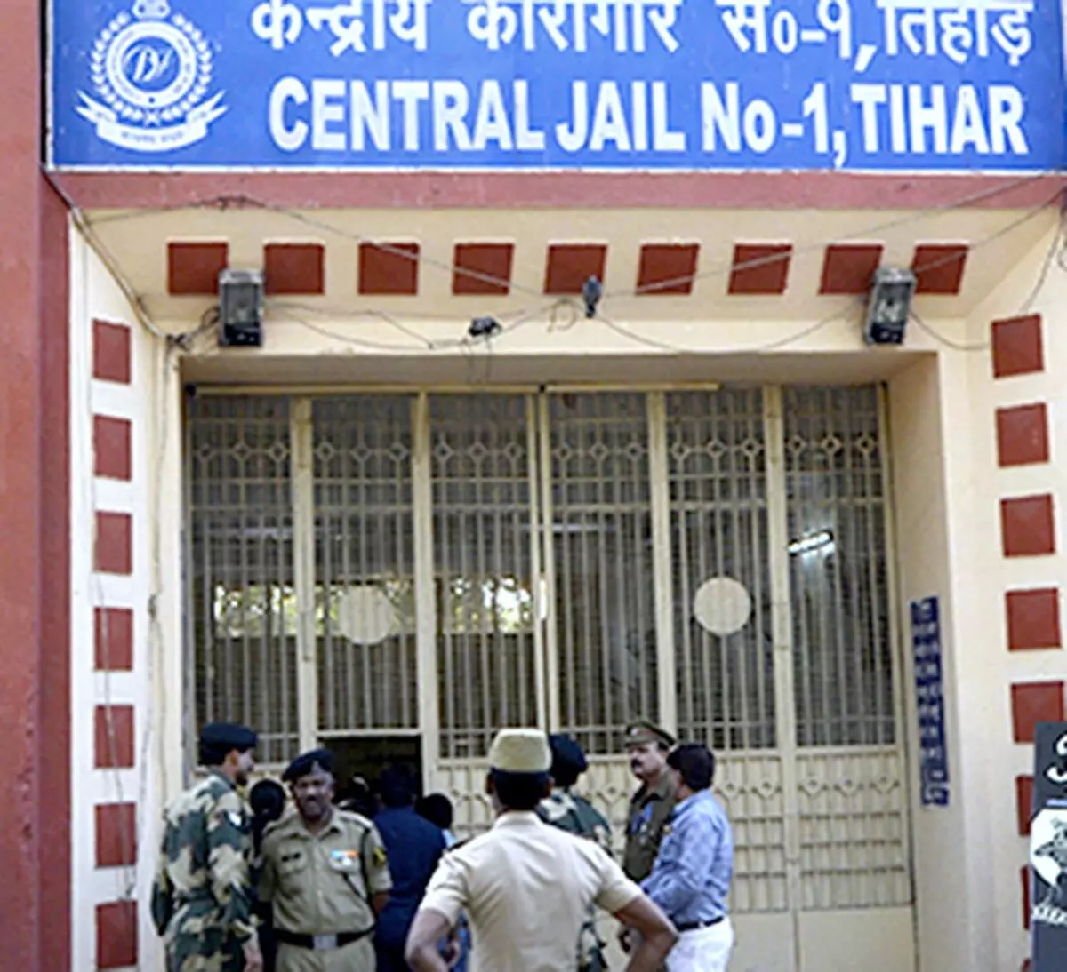 A view of Tihar Jail, in New Delhi on Tuesday.  