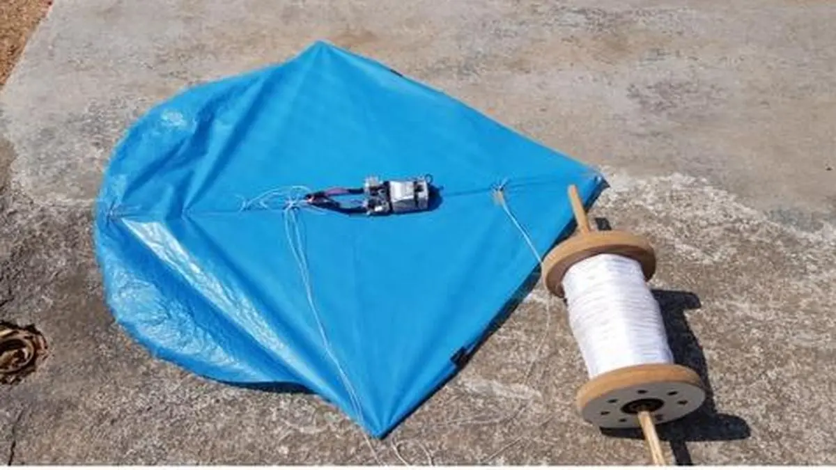 Researchers fix camera on kite to snap aerial images The Hindu