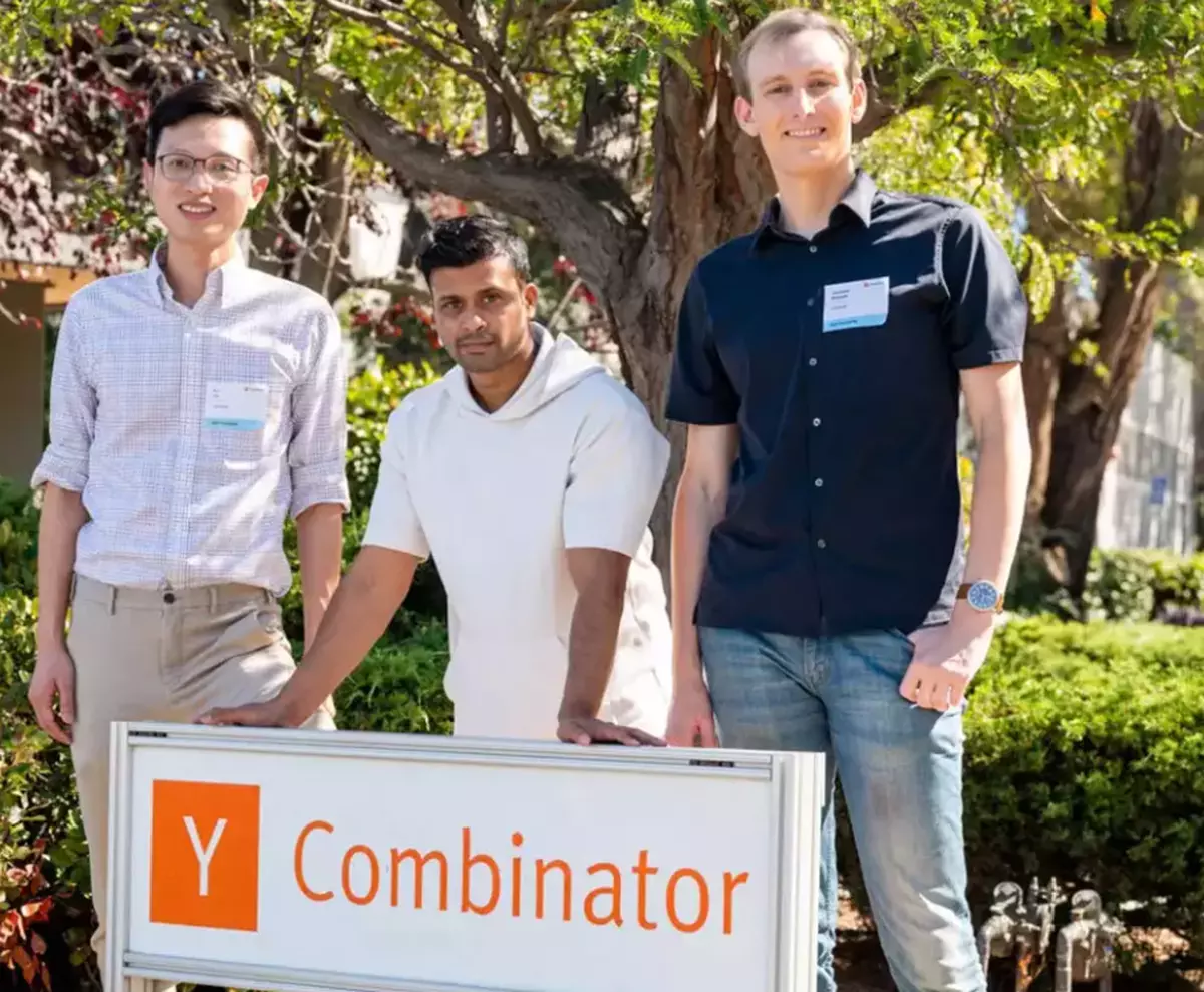 (From left) Y-Combinator-backed Landeed co-founders ZJ Lin, Sanjay Mandava, Jonathan Richards. 