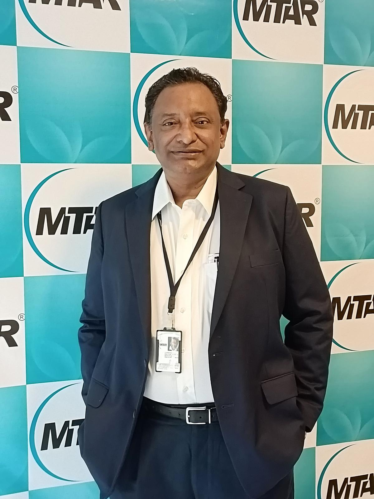 Parvat Srinivas Reddy, Managing Director and promoter of MTAR Technologies