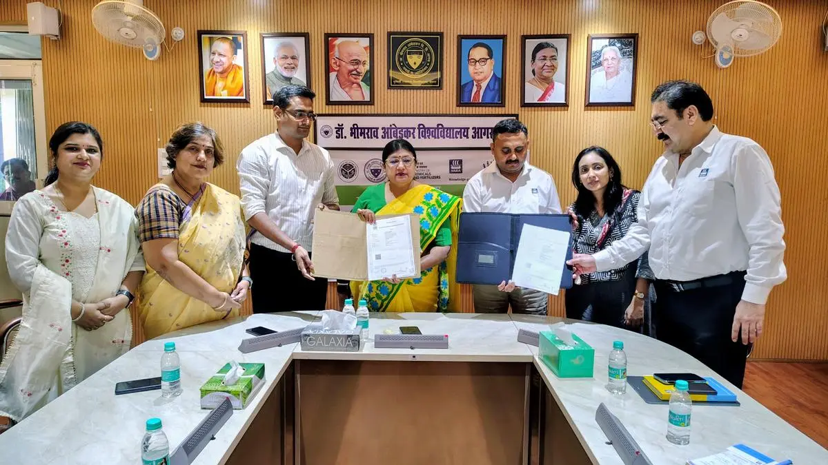 Yara India, Dr Bhimrao Ambedkar University sign agreement for farmer awareness radio programme