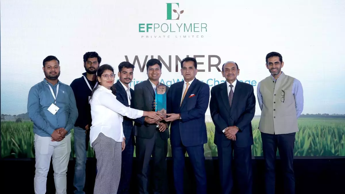 EF Polymer wins DCM Shriram AgWater Challenge