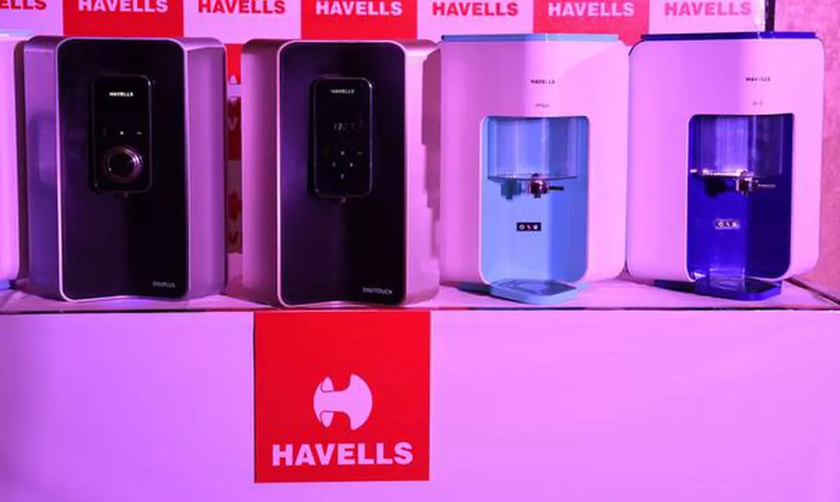  Havells India's new range of water purifiers in Chennai on Monday ( March 12, 2018)
Photo : Bijoy Ghosh
To go with Swathi Moorthy's report
