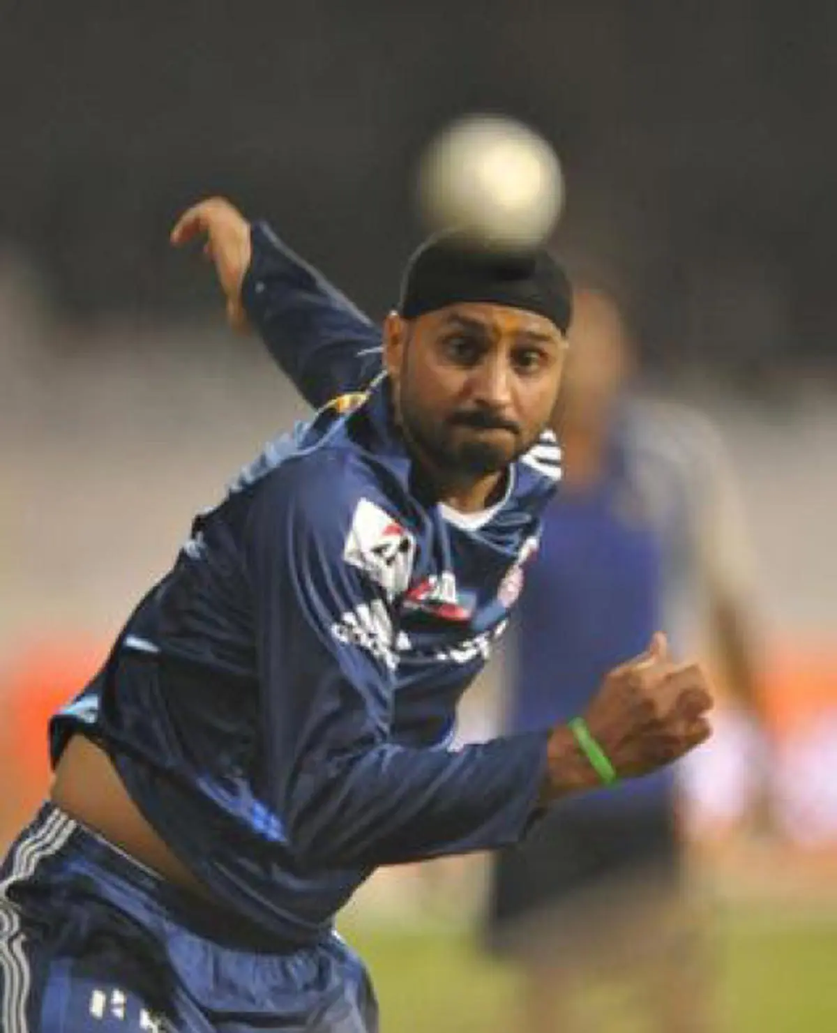 Mumbai skipper Harbhajan Singh. File Photo.