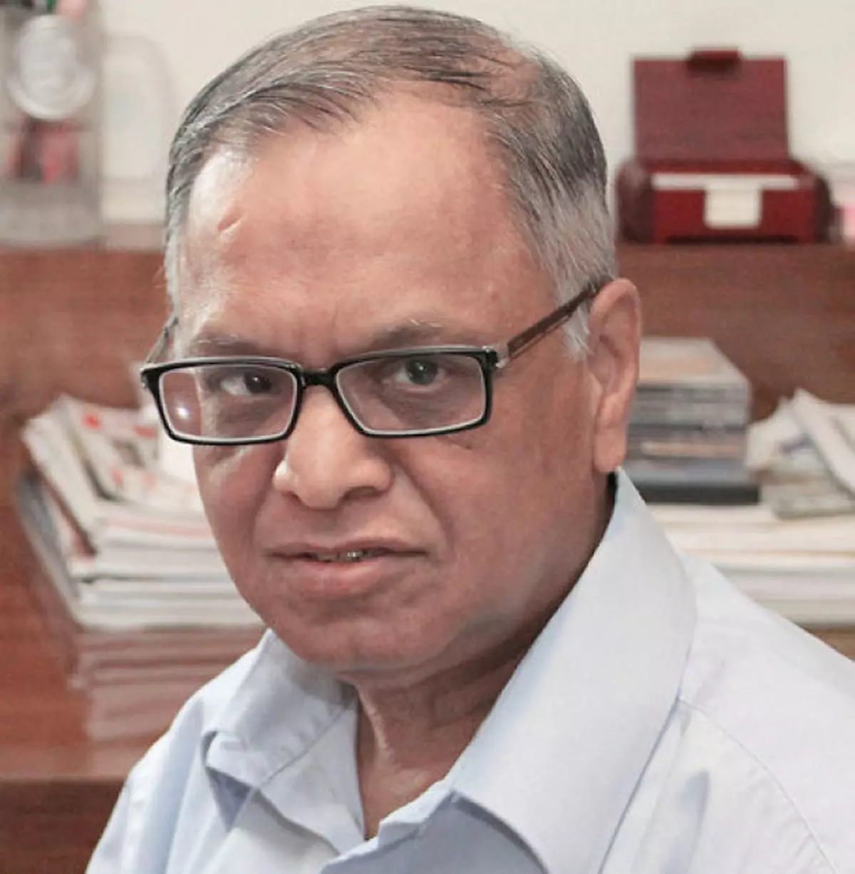 A file photo of Infosys founder N.R. Narayana Murthy