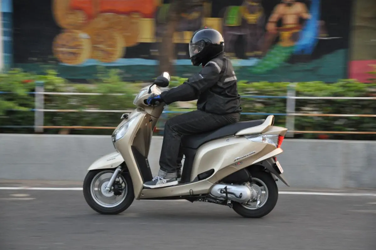 Honda aviator on online road price