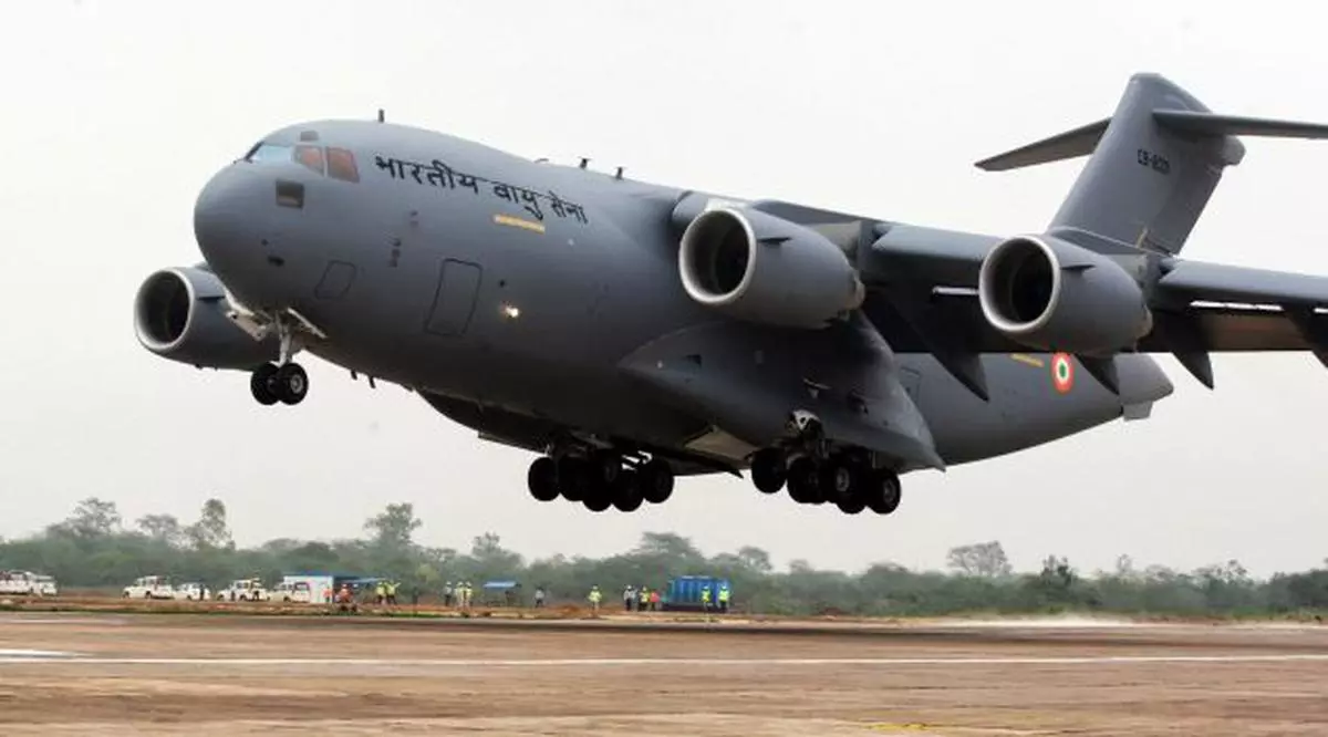 IAF gets first fleet of Boeing C-17 Globemaster III - The Hindu BusinessLine