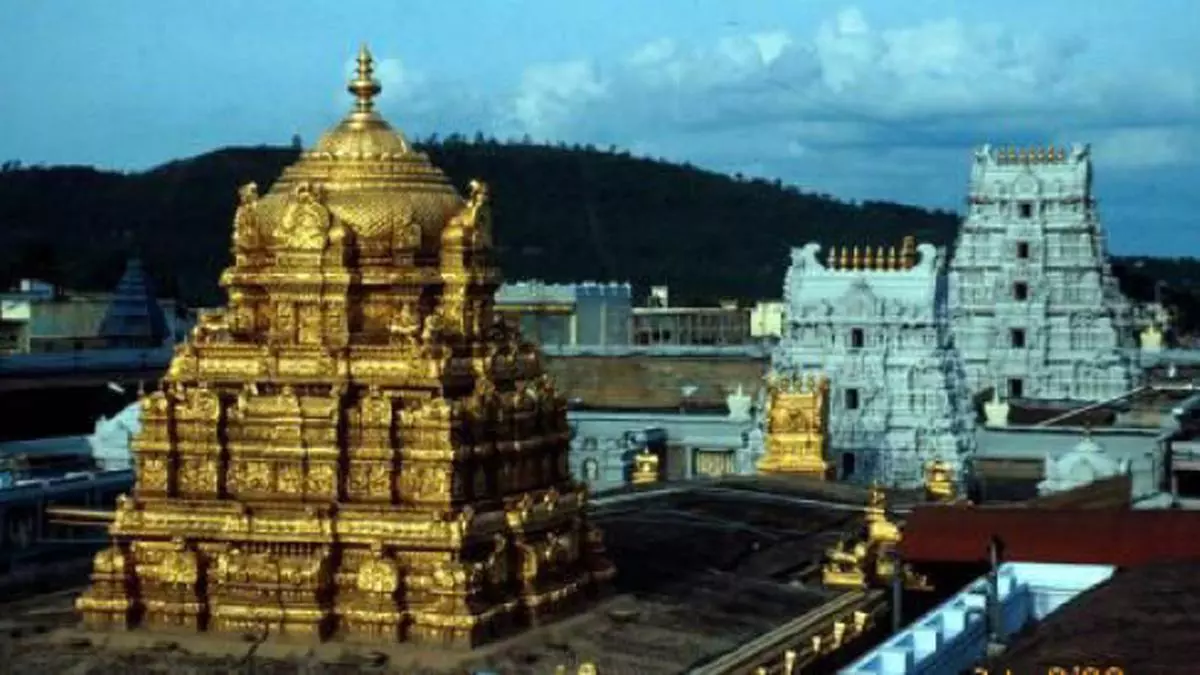Thanks to Tirupati temple, Andhra Pradesh top tourist spot - The ...