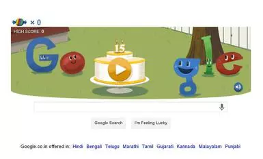 Google celebrates 15th birthday with animated piñata doodle, overhauls  search engine - The Hindu BusinessLine