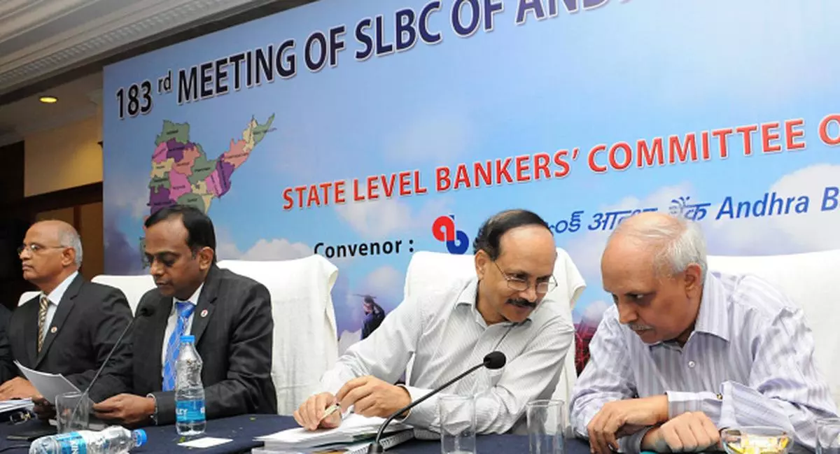 SBH named SLBC convenor for Telangana, Andhra Bank for AP