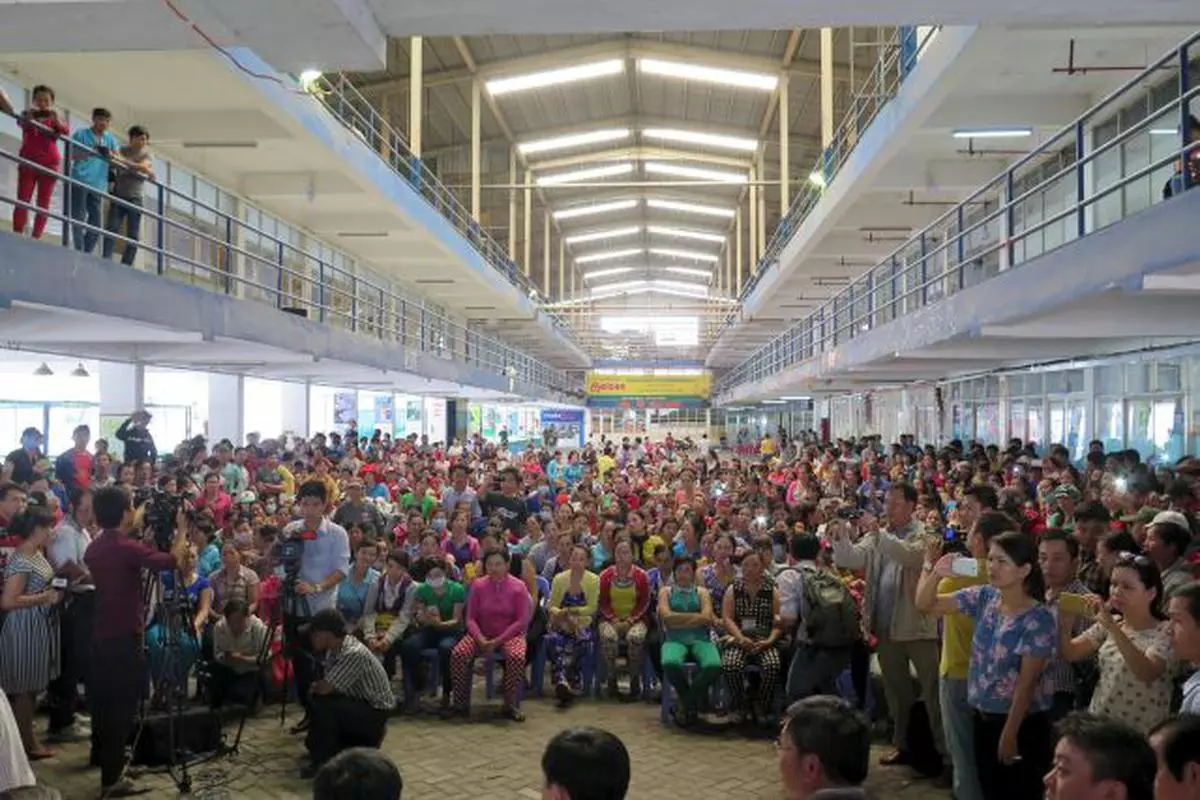 Thousands strike at shoe factory in Vietnam The Hindu BusinessLine