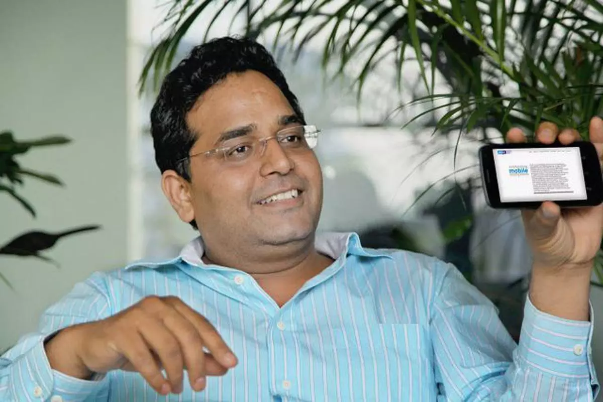 Vijay Shekhar Sharma, founder, Paytm (file photo)
